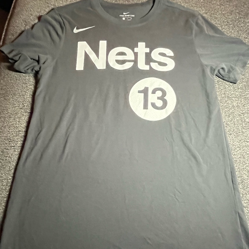 Nike Tee Brooklyn Nets James Harden Shirt Jersey Men’s Size Small